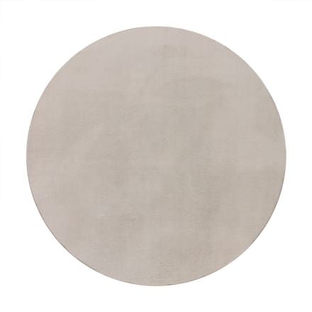Zacht kleed Solina beige 200 cm rond
