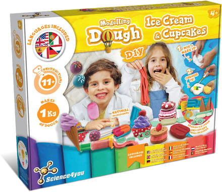 Science4You klei speelgoed ijsjes en cupcakes creatief pakket.