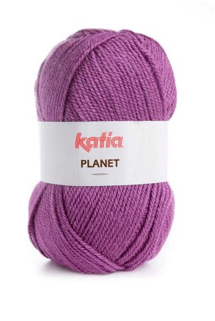 Katia Planet - 3991 donkerlila - Acryl Garen