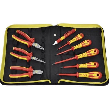 C.K T5954 Gereedschapsset VDE Incl. tas 10-delig