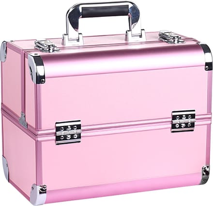 Aluminium koffer Licht Roze