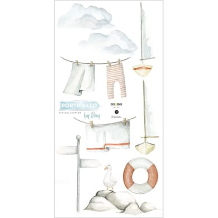 Stickers voor baby's Dekornik Porticello By Day Set
