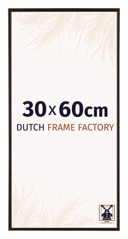 Fotolijst 30x60 cm - Kunststof - Antraciet - Easy