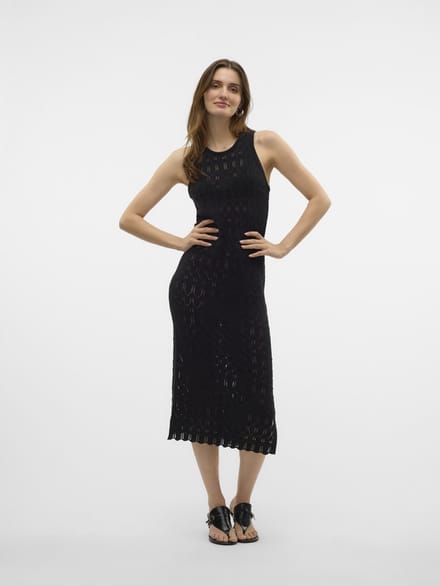 Vero Moda Gebreide jurk VMFABIENNE Lange jurk