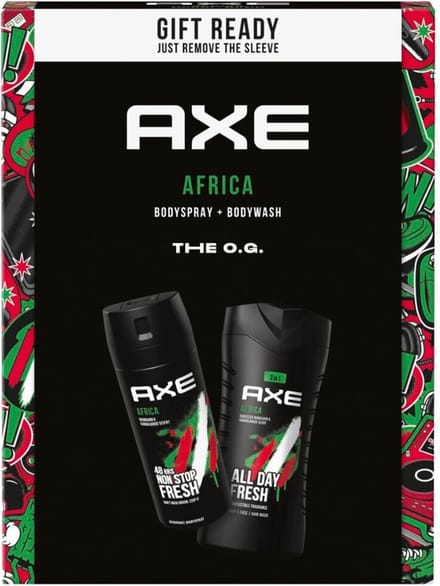 Axe Afrika Bodyspray & Bodywash Geschenkset