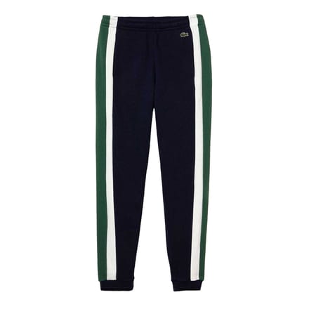 Lacoste Joggingbroek voor heren van fleece met ingezette panelen (Veelkleurig)