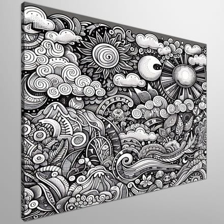 Kunstprint | Wanddecoratie | Canvas | 100 × 100 cm