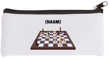 Akyol - schaken met eigen naam Etui - Schaken - schaker - denksport - 20 bij 9 cm