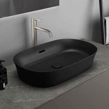 Ideal Standard top bowl oval with overflow, o. HL 60 x 38 cm E139701
