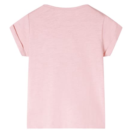 vidaXL Kindershirt 140 lichtroze