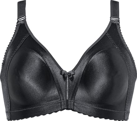 Naturana - Minimizer bh met glanzend patroon - 5063 - Zwart - 75D