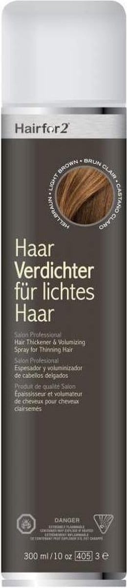 Hairfor2 Colorspray 300 ml - Lichtbruin