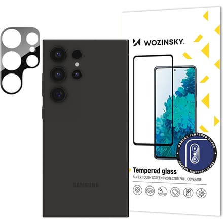 Wozinsky 9H Tempered Glass for Full Camera Glass for Samsung Galaxy S24 Ultra