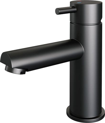 Brauer BlackEdition Wastafelmengkraan opbouw - laag - model b - mat zwart