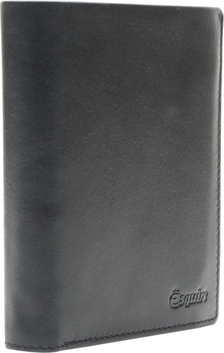 Esquire Portemonnee New Silk Wallet Black Zwart