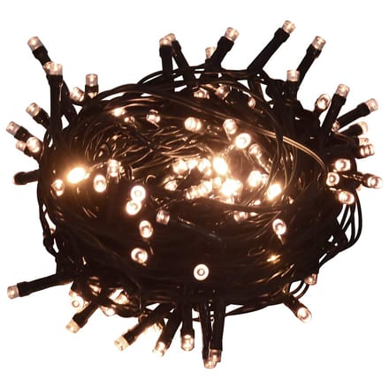 vidaXL - Lichtsnoer - met - 400 - LED's - met - 8 - lichteffecten - 40 - m - warmwit