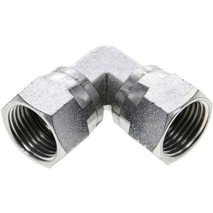 90Graden JIC Hoekfitting UNF 3/4''-16 Staal 275Bar (3863,75Psi)
