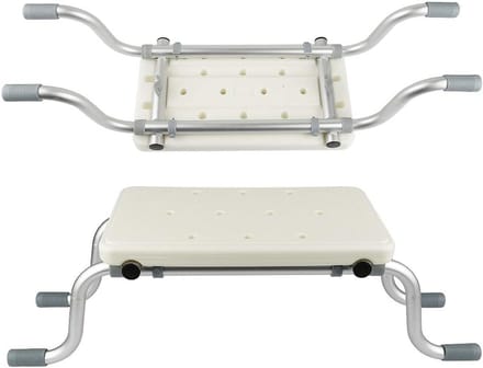 Douchekruk - Badkruk - Veilig Douchen - 360° Draaibaar - 73-83 cm - Wit