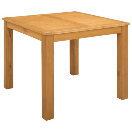 Ensemble de salle à manger 5 pièces Bois de chêne massif Gris