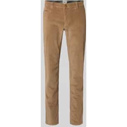 Slim fit corduroy broek met achterzakken, model 'Fabio'