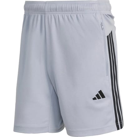 Adidas Workout Essentials Base 3 Stripes Pique 7´´ Korte Broek Grijs S / Regular Man