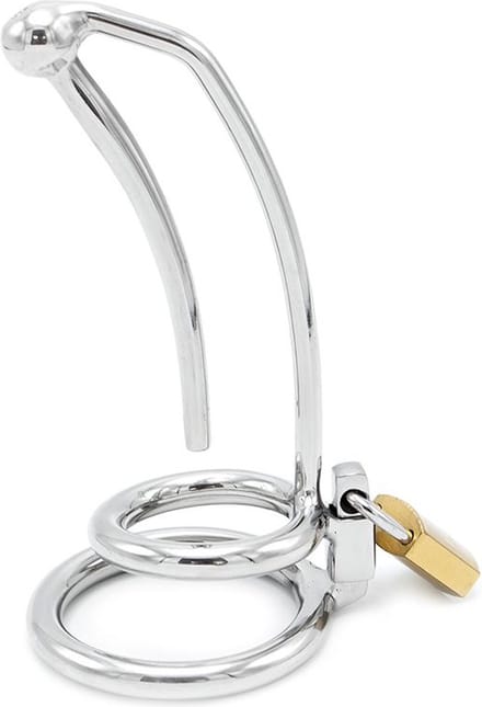 Kiotos - Penis Slot Met Holle Lange Penis Plug