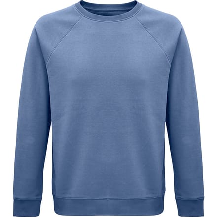 SOLS Unisex Adult Space Organic Raglan Sweatshirt (Blauw)