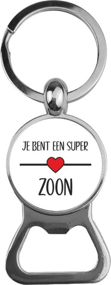 Bieropener Glas - Je Bent Een Super Zoon