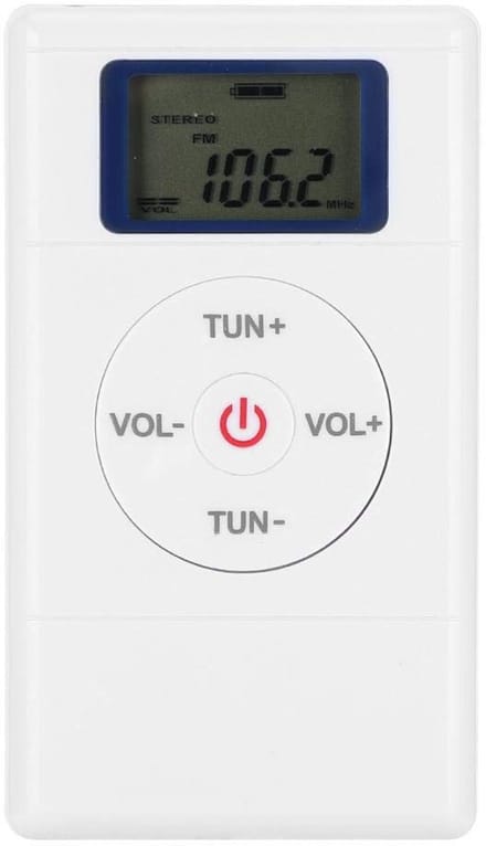 Dailygoody - Mini digitale FM-radio - Draagbare radiospeler