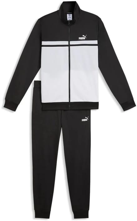 Puma Poly Colorblock Trainingspak Zwart L Man