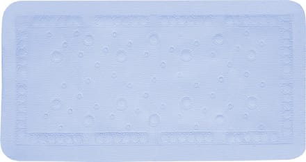 Differnz Tutus Anti-slip inlegmat Bad 68x36cm Blauw