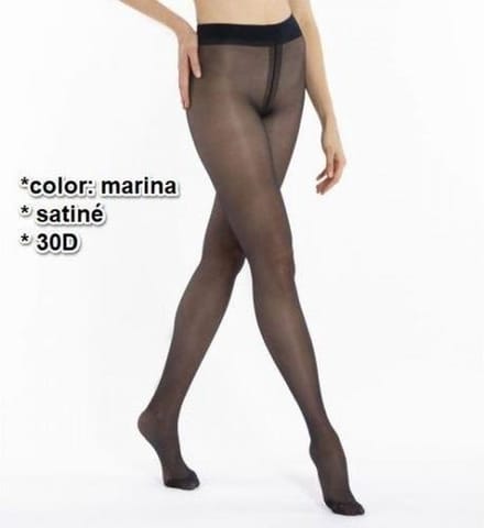 Le Bourget - blauw donker - pantys /collants - maat M