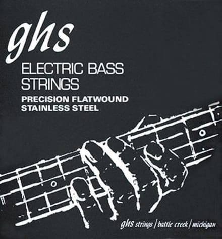 GHS M3075 Bass Brite Flats medium snarenset basgitaar
