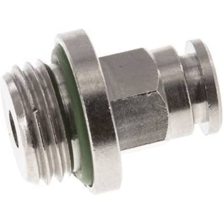 5mm x G1/4'' Messing Insteekfitting Buitendraad FKM [2 Stuks]