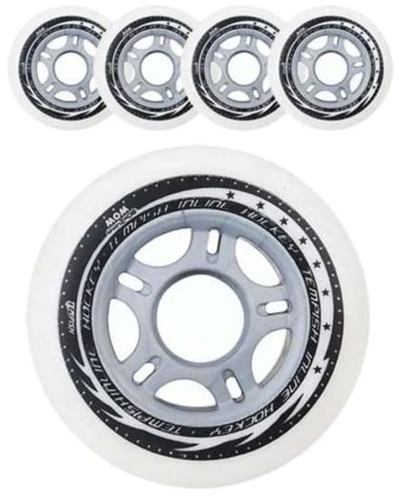 Tempish Woow 74a Schaatswielen 4 Eenheden Zilver 84 mm
