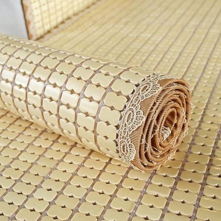 Bamboe Spingmat - Koelmat Zomer - Koel Blijven - Natuurlijke Bamboe - 70 x 150 cm - Niet gespecificeerd