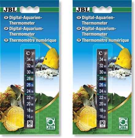 JBL Digitale Aquarium Thermometer 13 cm per 2 stuks