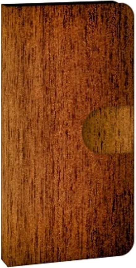Samsung Galaxy A3 2017 Book Style Case Donker Hout