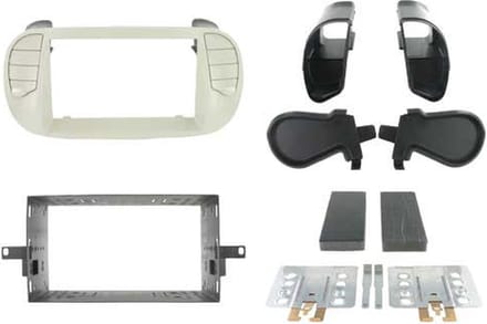 2-DIN paneel Fiat 500 2007-2015