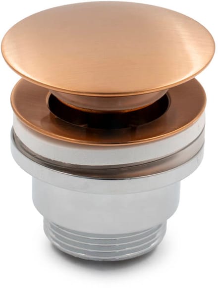 Afvoerplug Clickwaste 15-60mm Koper