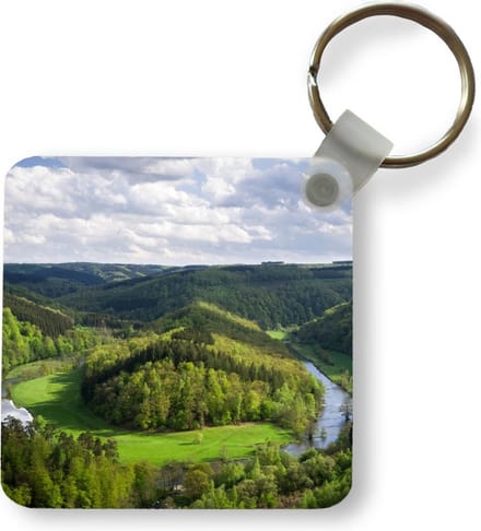 Sleutelhanger - Uitdeelcadeautjes - Ardennen - België - Boom - Plastic