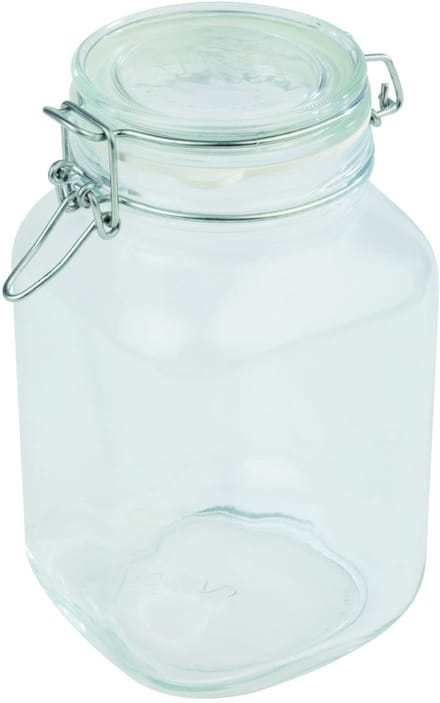 APS Voorraadpot - Bewaarpot - Glas - 12 x 12 cm - 2 Liter - Vaatwasserbestendig - Breukvast