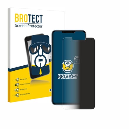 BROTECT - privacy screenprotector voor Huawei Nova 14i - Folie Beschermfolie Blauwlichtfilter