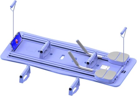 Pilates Board Trainer - AB Toning Machine Core Roller - Thuis Fitness Versterking - Opvouwbaar Glijdend Systeem