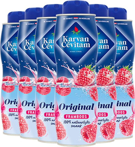 Karvan Cévitam Framboos - Siroop - 6 x 600ml
