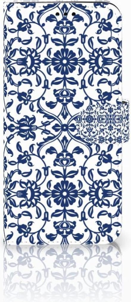 Samsung Galaxy S9 Plus Hoesje Flower Blue