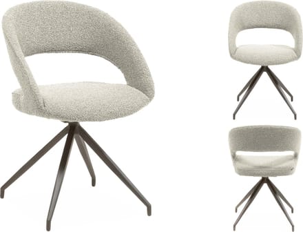 MX Sofa Eetkamer stoel Yara | kleur: Pearl