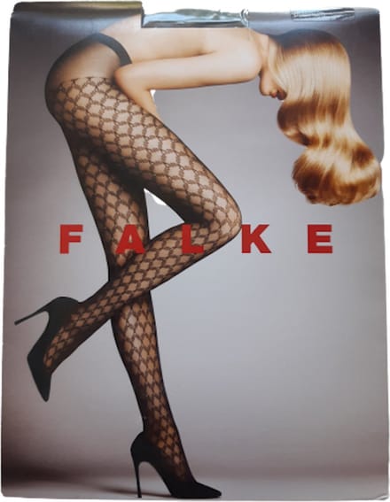 Falke fantasie 30 den panty maat M/L platinum