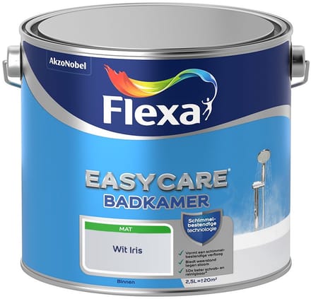 Flexa - Easycare Badkamer - Wit Iris - Mengverf - 2,5 L