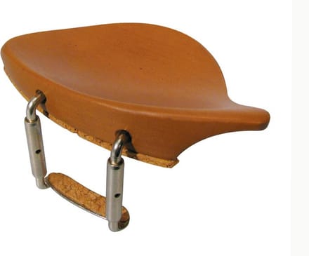 Teller CR-211B violin chinrest 'Dresden'-model, boxwood, made in Germany